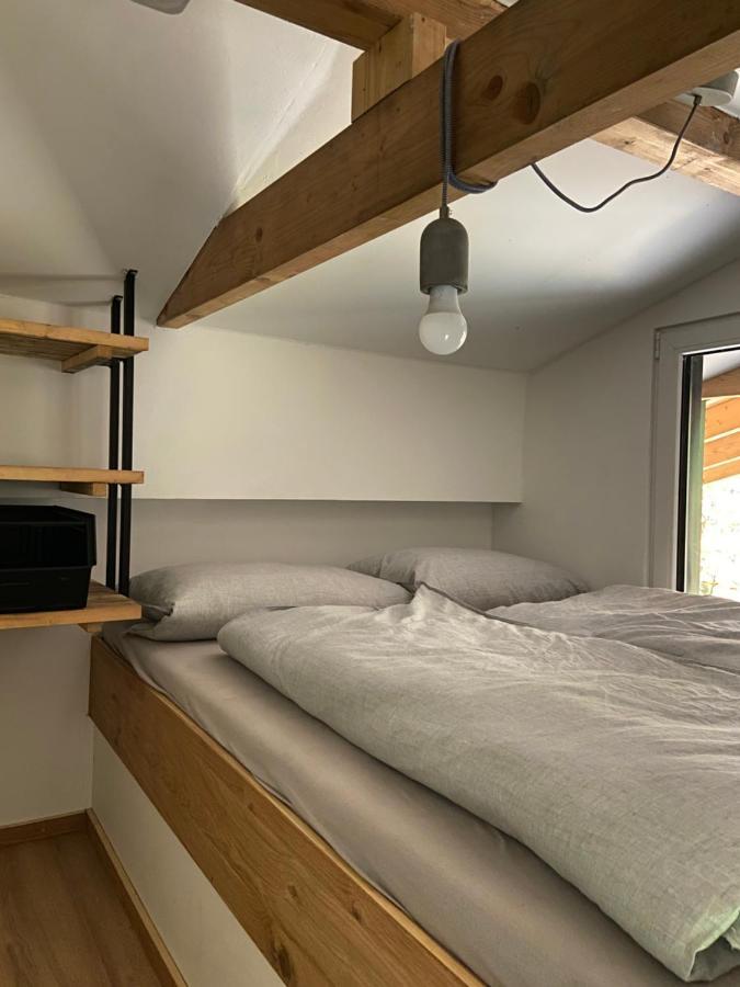 Modernes Tinyhouse Trailer Cabins Am Waldrand - Mit Seezugang Eging Exterior foto